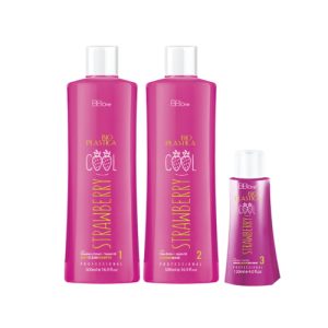 BB ONE, Набор для волос BioPlastiсa Cool Strawberry, 2x500 мл. + 120 мл