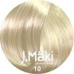 J.MAKI, Стойкий краситель для волос Hair Color 10/0, 60 мл