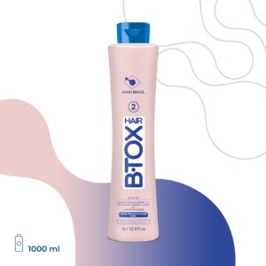 NANO BRAZIL, Маска-реконструктор для волос Шаг 2 HAIR BTOX White Reconstruction Mask, 1000 мл