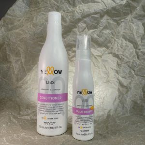 YELLOW, Набор YELLOW, Кондиционер для гладкости волос Liss, 500 мл. + YELLOW, Сыворотка для гладкости волос Liss, 150 мл