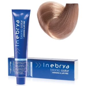 INEBRYA, Крем-краска для волос безаммиачная Bionic Color 8/13, 100 мл