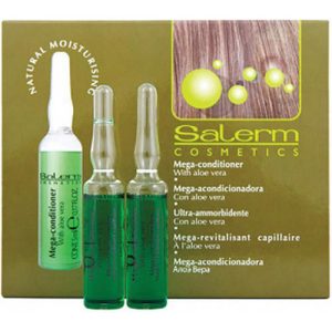 SALERM, Интенсивный кондиционер для поврежденных волос Mega Conditioner, 12х5 мл