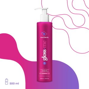 NANO BRAZIL, Шампунь для волос Шаг 1 GLOSS ME Shampoo, 500 мл