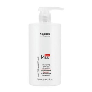 KAPOUS, Питательный бальзам с молочными протеинами Milk Line, 750 мл