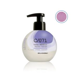 ELGON, Крем-кондиционер для волос окрашивающий I-Care C/71 фиолетовый пастель Viola Pastello, 200 мл