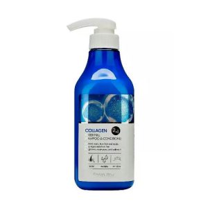 FARMSTAY, Шампунь-кондиционер увлажняющий с коллагеном Collagen Water Full Shampoo & Conditioner, 530 мл