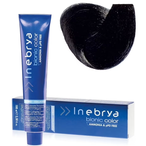 INEBRYA, Крем-краска для волос безаммиачная Bionic Color 1/10, 100 мл