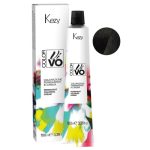 KEZY, Перманентная крем-краска для волос c коллагеном и Абиссинским маслом Colore Vivo 4.00p, 100 мл