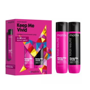 MATRIX, Набор для сохранения яркого цвета волос Total Results Keep Me Vivid, 2x300 мл