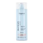 KAPOUS, Питательный оттеночный бальзам для оттенков блонд Blond Bar Silver, 200 мл