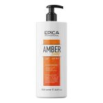 EPICA, Кондиционер для восстановления и питания Amber Shine Organic, 1000 мл