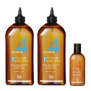 SIM SENSITIVE, Набор "Тоник Т + Кондиционер Н" для роста и питания волос SYSTEM 4, 2 x 500 мл + 75 мл
