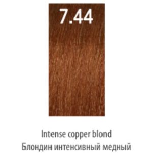 LUXOR, Стойкая крем-краска для волос LuxColor 7/44, 100 мл