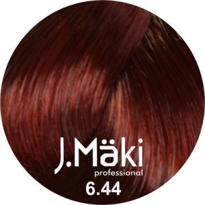 J.MAKI, Стойкий краситель для волос Hair Color 6/44, 60 мл