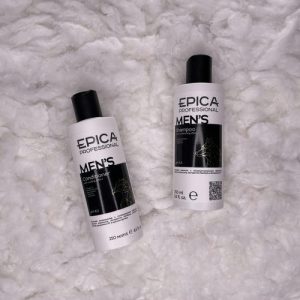 EPICA, Набор мужской шампунь для волос, 250 мл. + мужской кондиционер с охлаждающим эффектом, маслом апельсина и экстрактом бамбука, 250 мл