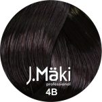 J.MAKI, Стойкий краситель для волос Hair Color 4B, 60 мл