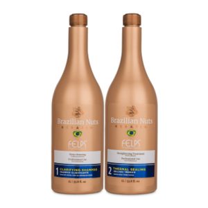 FELPS, Кератин для волос комплект Brazilian Nuts 1000/1000 мл