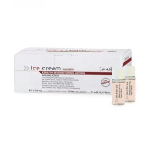 INEBRYA, Лосьон кератиновый концентрированный с протеинами пшеницы Restructuring Lotion Keratin, 12*11 мл