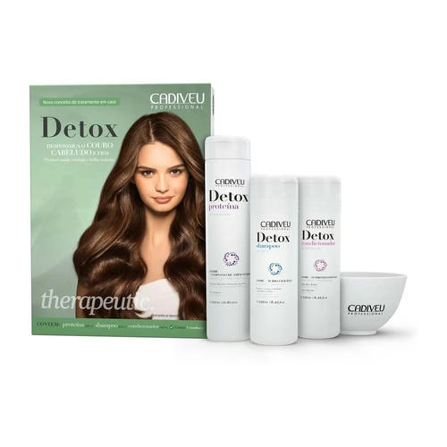CADIVEU, Набор для домашнего использования Home Care Detox, 250/250/320 мл