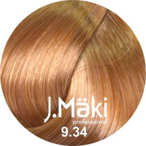 J.MAKI, Стойкий краситель для волос Hair Color 9/34, 60 мл