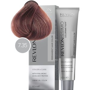 REVLON, Крем-краска для волос Revlonissimo Colorsmetique 7.35, 60 мл