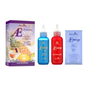 ELGON, Набор для химической завивки натуральных волос Aenergy N1 Texturization, 215 мл