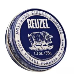 REUZEL, Темно-синяя помада Fiber Pomade Piglet, 35 г