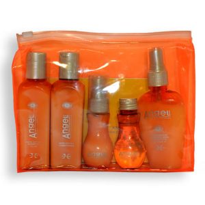 ANGEL, Набор миниатюр для сухих и нормальных волос Professional, (2х100 + 2х50 + 80) мл