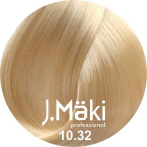 J.MAKI, Стойкий краситель для волос Hair Color 10/32, 60 мл