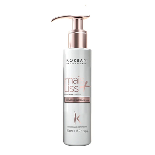 KORBAN, Шампунь подготавливающий Шаг №1 Mais Liss Shampoo Clear, 500 мл