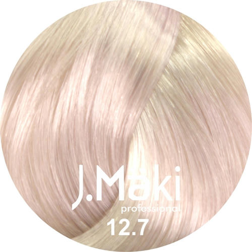 J.MAKI, Стойкий краситель для волос Hair Color 12/7, 60 мл
