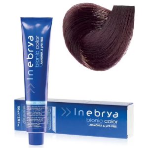 INEBRYA, Крем-краска для волос безаммиачная Bionic Color 4/5, 100 мл
