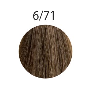 HIPERTIN, Крем-краска для волос Utopik Platinum 6/71, 60 мл