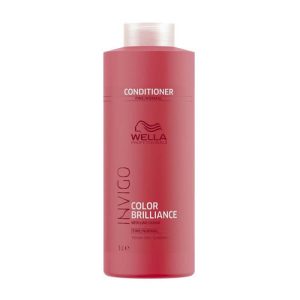 WELLA, Бальзам-уход для защиты цвета окрашенных нормальных и тонких волос Color Brilliance, 1000 мл