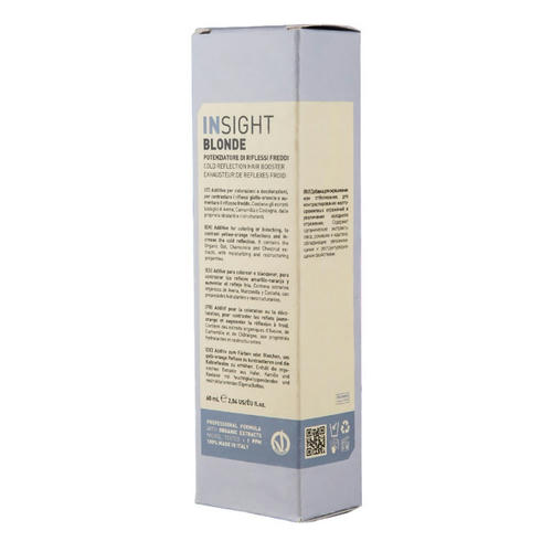 INSIGHT, Цветовой бустер для усиления холодных оттенков Blonde Incolor, 60 мл