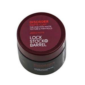 LOCK STOCK & BARREL, Жесткая глина для волос Disorder Matte Clay, 30 г