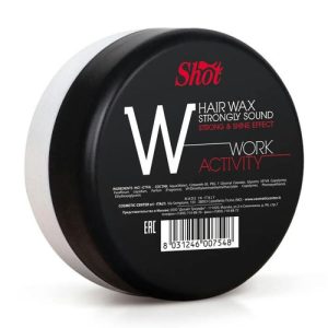 SHOT, Воск сильной фиксации и эффектом блеска Work Activity, 100 мл