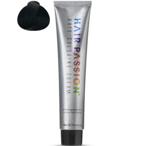 HAIR PASSION, Краска для волос Coloring Cream Natural Collection 1N, 100 мл