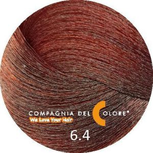 COMPAGNIA DEL COLORE, Стойкая низкоаммиачная краска для волос 6.4, 100 мл