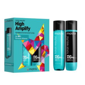 MATRIX, Набор для придания объема волосам Total Results High Amplify, 2x300 мл