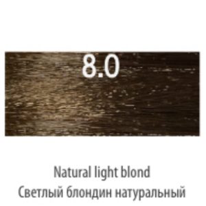 LUXOR, Стойкая крем-краска для волос LuxColor 8/0, 100 мл