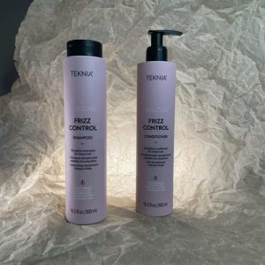 LAKME, Набор LAKME Frizz Control Бессульфатный дисциплинирующий шампунь для непослушных или вьющихся волос, 300 мл + LAKME Frizz Control Дисциплинирующий кондиционер для непослушных или вьющихся волос, 300 мл