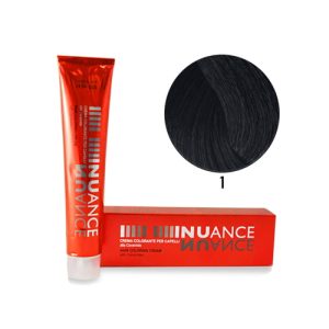 PUNTI DI VISTA, Крем-краска для волос с керамидами Nuance 1, 100 мл