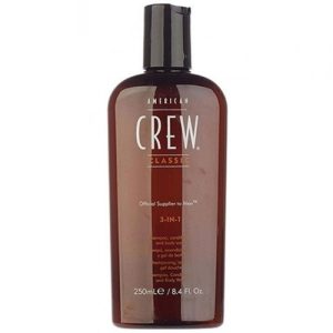 AMERICAN CREW, Шампунь, кондиционер и гель для душа 3 в 1 Classic, 250 мл