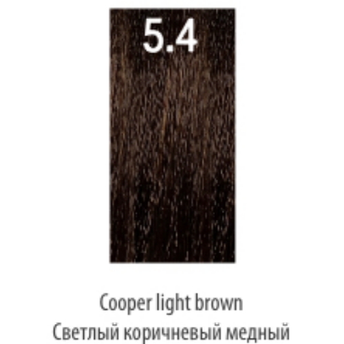 LUXOR, Стойкая крем-краска для волос LuxColor 5/4, 100 мл