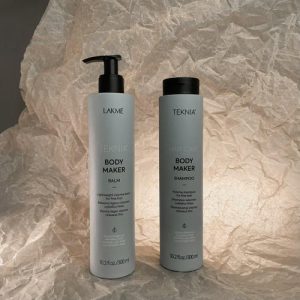 LAKME, Набор LAKME Body Maker Шампунь для придания объема волосам, 300 мл + LAKME Body Maker Легкий бальзам для придания объема волосам, 300 мл