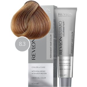 REVLON, Крем-краска для волос Revlonissimo Colorsmetique 8.3, 60 мл