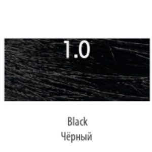 LUXOR, Стойкая крем-краска для волос LuxColor 1/0, 100 мл