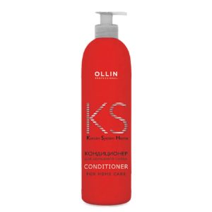 OLLIN, Кондиционер для домашнего ухода за осветлёнными волосами Keratin System Home, 250 мл