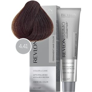 REVLON, Крем-краска для волос Revlonissimo Colorsmetique 4.41, 60 мл